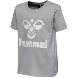 Hummel hmlTres T-SHIRT Grey melange - Hummel