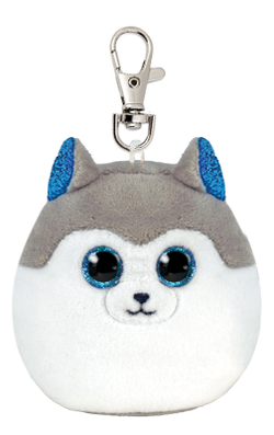 TY SLUSH - SQUSH CLIP HUSKY 7CM bamse nøkkelring Slush - Salg