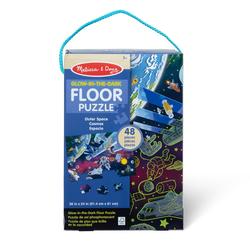 Floor Puzzle Outer Space Glow in the Dark glow in the dark  - Salg