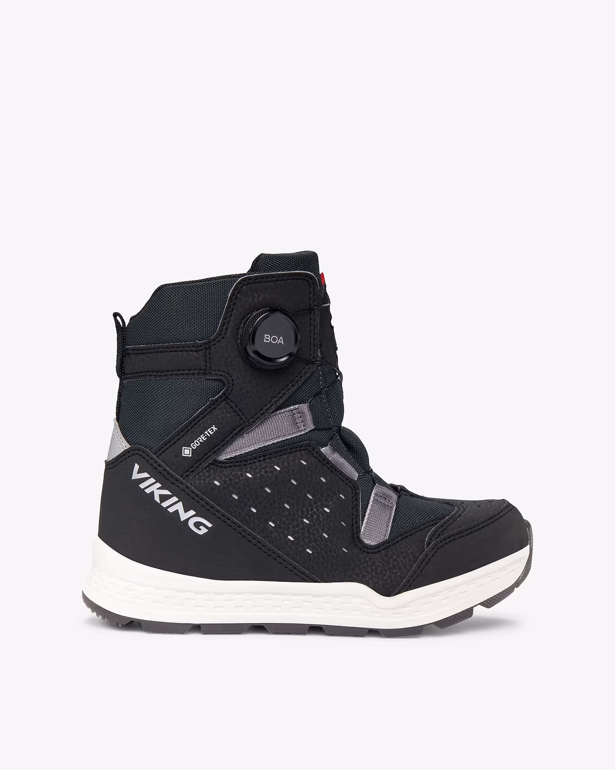 Viking Espo Reflex Warm GTX BOA Black/Black - vintersko Sort - Salg