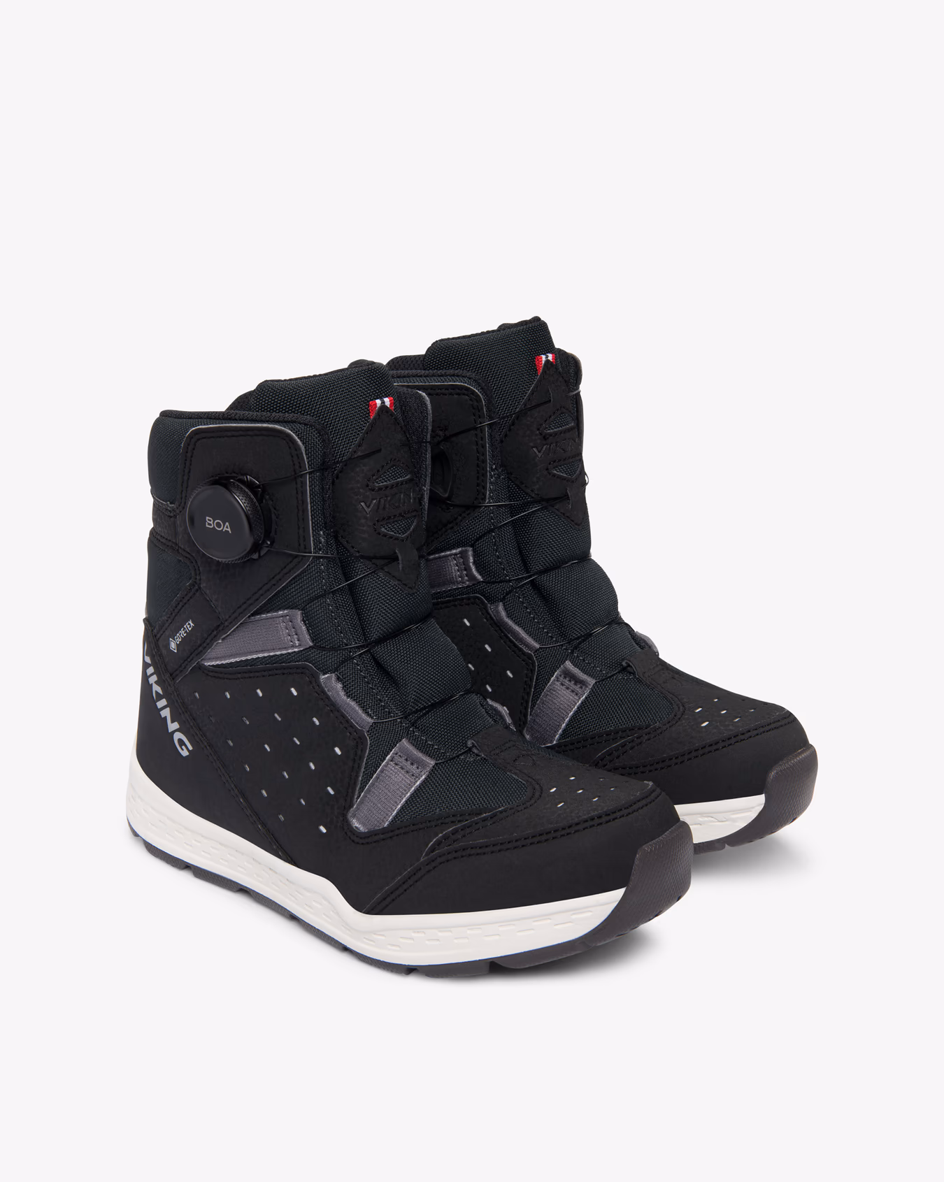 Viking Espo Reflex Warm GTX BOA Black/Black - vintersko Sort - Salg
