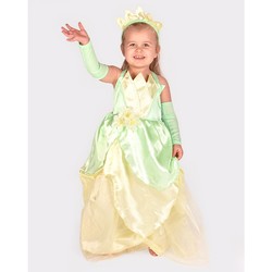 DRESS FROG PRINCESS w ACC 110-116 CL 4-6 YEARS frog princess - Karneval