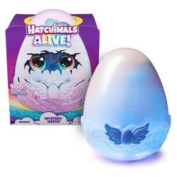 Hatchimals Alive Mystery Hatch Draggle Draggle - overraskelse hvilken farge som klekker - Leiker