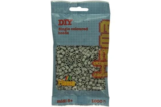 HAMA Hama midi perler 1000stk skyet grå -207-109 207-109 - hama