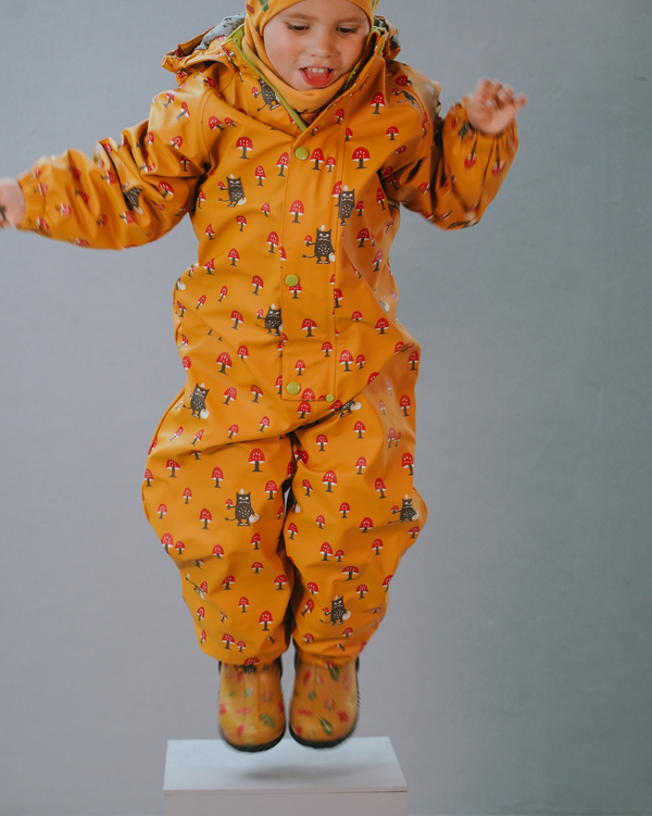 Kattnakken heilårsregndress Hagl - BESTSELGER!  Honning - Kattnakken