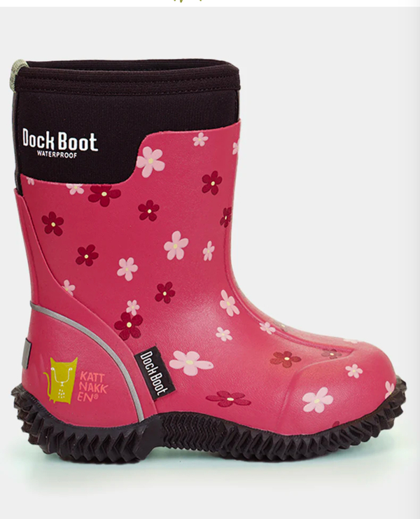 Dock Boot - Kattnakken Tolvmeterskogen  Raudkløver - rosa - Dock Boot