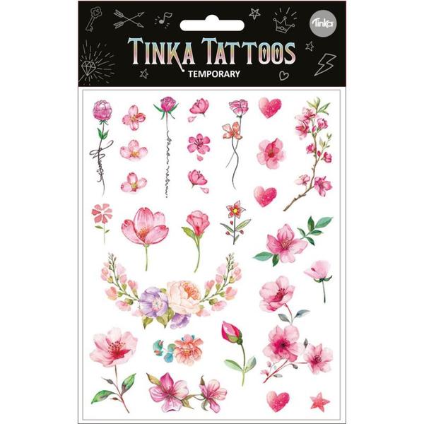 TATOVERING FLOWER TINKA TATTOO BLOMSTER - Tinka
