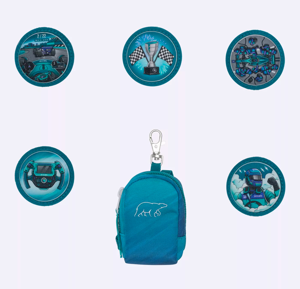 Beckmann Classic skolesekk sett, Racing Racing sett - Beckmann