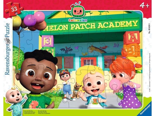 Ravensburger platepuslespill CocoMelon 33biter 33biter - Ravensburger