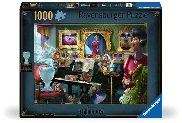 Ravensburger puslespill 1000 Disney Villainous - Lady Tremaine  1000 biter - Ravensburger