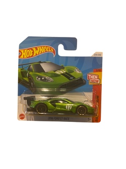 Hot Wheels 1:64 - 2016 Ford GT Race - THEN AND NOW 7/10 2016 Ford GT Race  - Hot Wheels