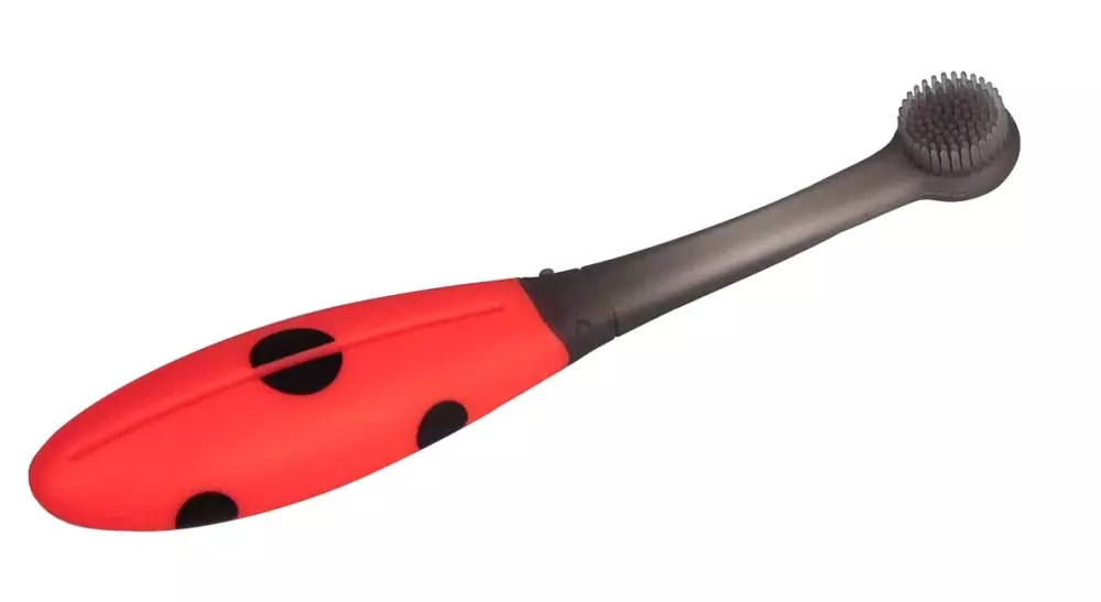MOMBELLA LADYBUG TRAINING TOOTHBRUSH MOMBELLA LADYBUG TRAINING TOOTHBRUSH - Småbarns Leiker