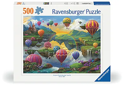 Puslespill 500 Luftballongdalen  Luftballongdalen - Ravensburger