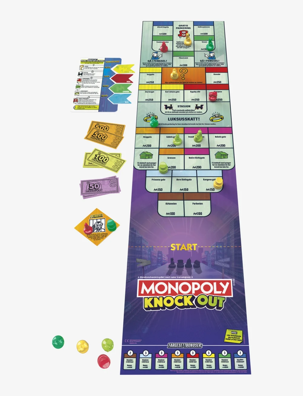 Monopol Knock Out Monopol Knock Out - Brettspel