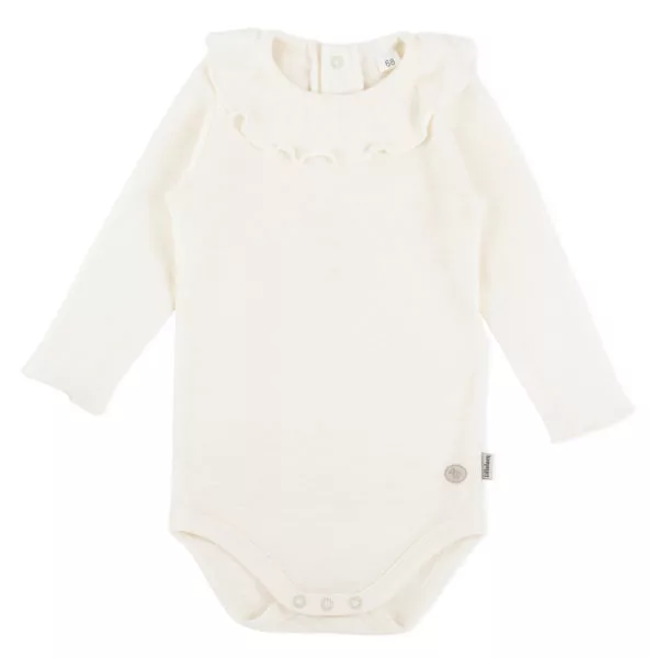 Lillelam ullbody rusjekrage, Hvit Hvit - Lillelam