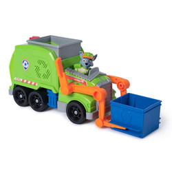 Paw Patrol Rocky Crush N' Roll Recycling Truck Rocky - Paw Patrol