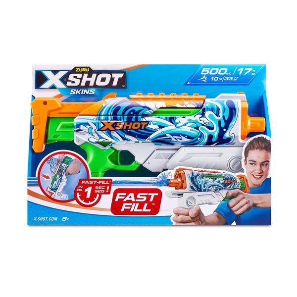 XSHOT Skins Hyperload Fast Fill Blå Bølger - Uteleiker