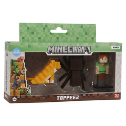 Minecraft 3D Toppeez 3-pk Toppeez Type 2 - Minecraft
