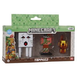 Minecraft 3D Toppeez 3-pk Toppeez Type 3 - Minecraft