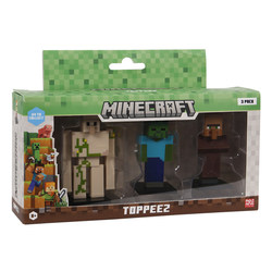 Minecraft 3D Toppeez 3-pk Toppeez Type 5 - Minecraft
