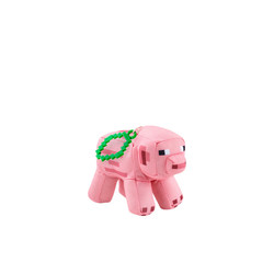 Minecraft Clip On plysj Pig - Minecraft