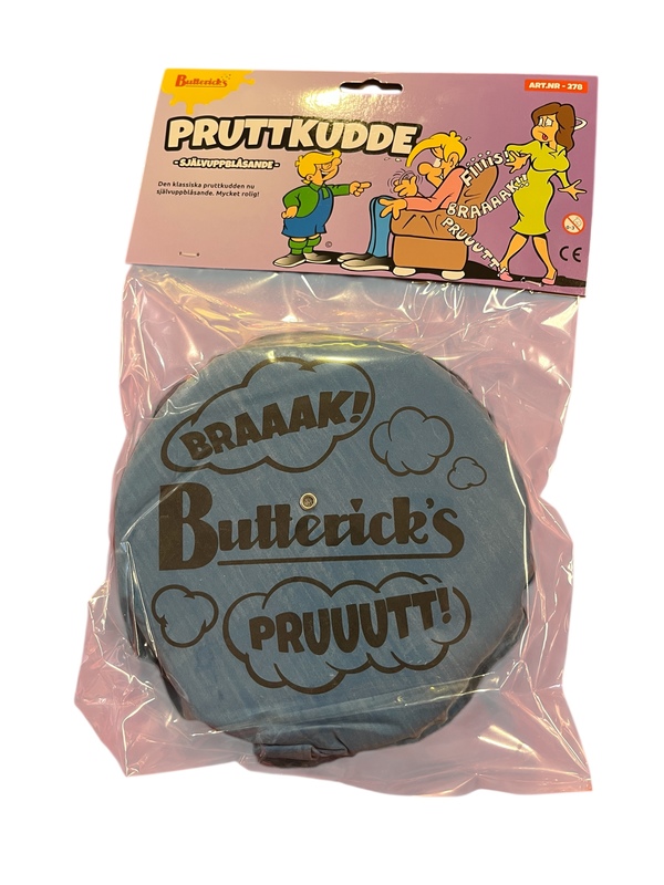 SELVOPPBLÅSENDE PROMPEPUTE BUTTERICK'S BLÅ - Leiker