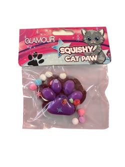 Taba Squishy Cat Paw 40gr Lilla - Fidget Toys