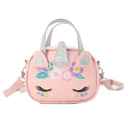 VESKE UNICORN ROSA M/HÅNDTAK TINKA PRETTY PURSE ROSA UNICORN - Tinka