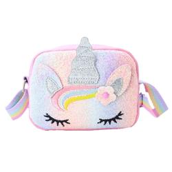 VESKE UNICORN GLITTER ROSA TINKA PRETTY PURSE UNICORN GLITTER - Tinka