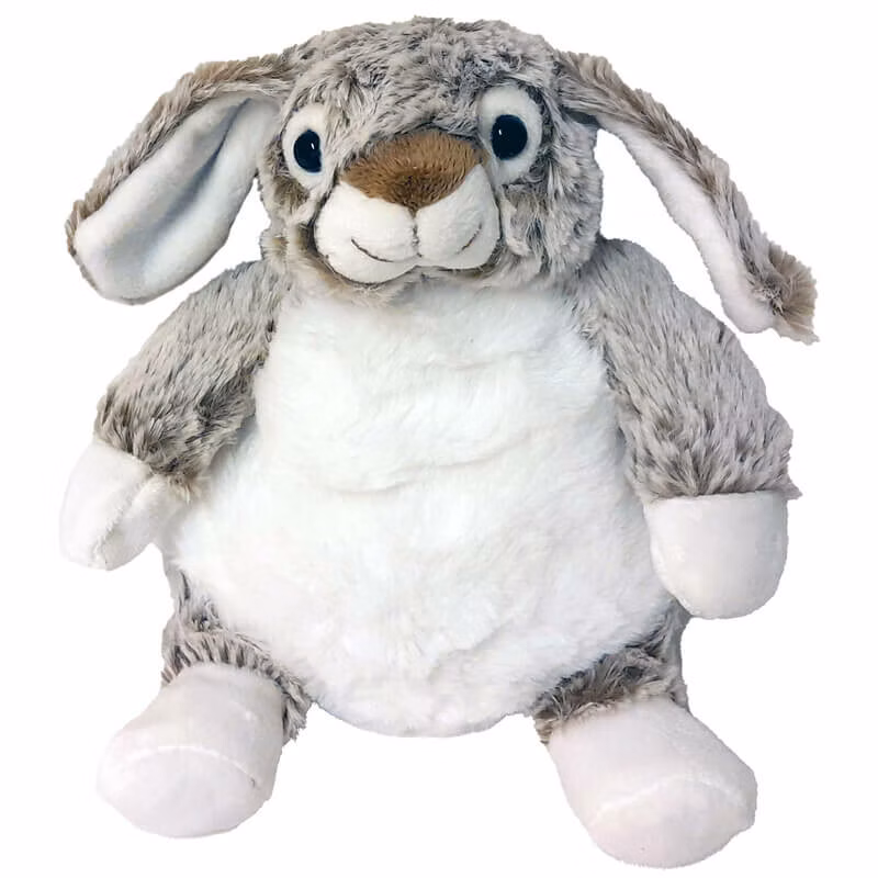 Plysj Kanin, Gris, Ku 21 cm  Kanin - Leiker