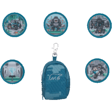 Mini-sekk med buttons, Jungle Game Jungle Game - Salg