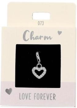 Express Yourself Anheng (Nickel free tested) - Silver Love Forever Silver Love forever - Depesche