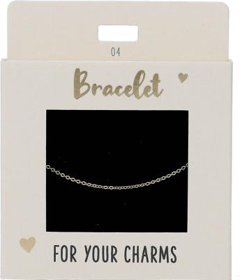 Express Yourself Armbånd (Nickel free tested) - gold for your charms 04 gold for your charms 04 - Depesche