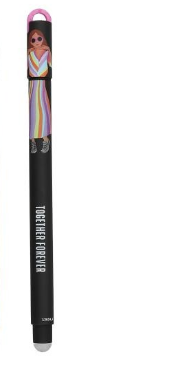 Pen med visk Svart (together forever) - Hobby