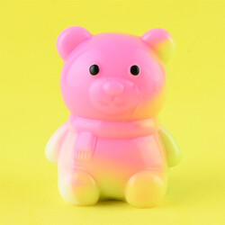 SMOOSH SQUISHY BEAR 27g  fargerik - Fidget Toys