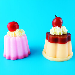 SMOOSH SQUISHY DESSERT 90g Brun - Fidget Toys
