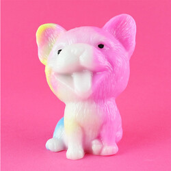 SMOOSH SQUISHY DOG 72g 7,5cm fargerik - Fidget Toys
