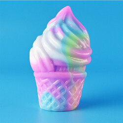SMOOSH SQUISHY ICE CREAM 35g 6,5cm Fargerik - Fidget Toys