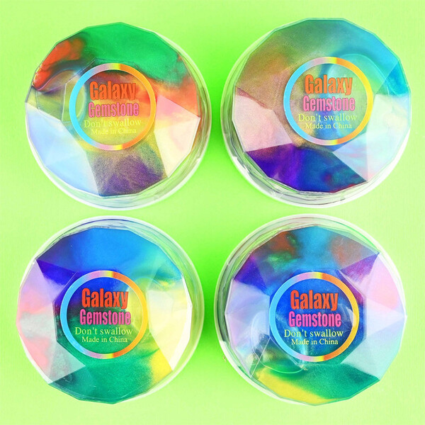 PUTTY GALAXY GEL MUD 140g  Fargerik - Fidget Toys