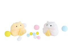 TABA SQUISHY HAMSTER Gul - Fidget Toys
