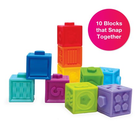 Edushape Mix & Match Textured Blocks textured pop blocks - EduShape