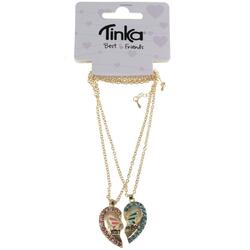 KJEDE BFF HJERTE 2STK TINKA BEST FRIEND BFF HJERTE 2STK - Tinka