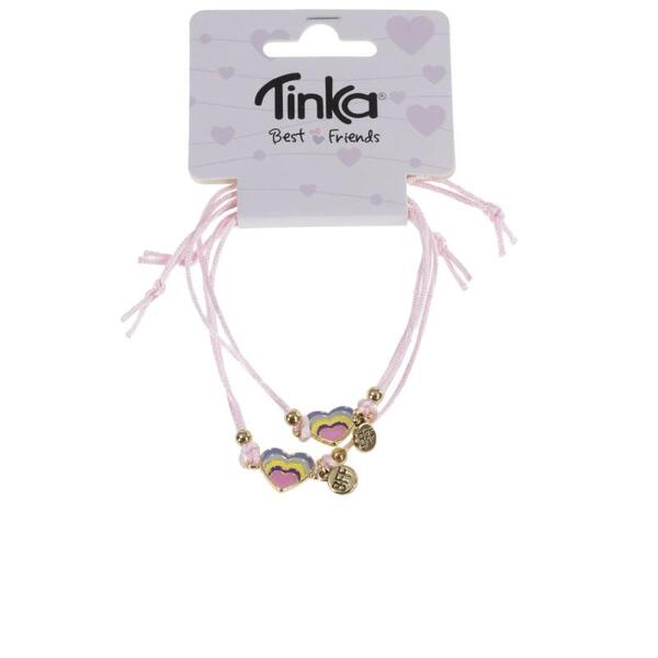ARMBÅND BFF HJERTE 2 STK TINKA BEST FRIEND  BFF HJERTE 2 STK - Tinka