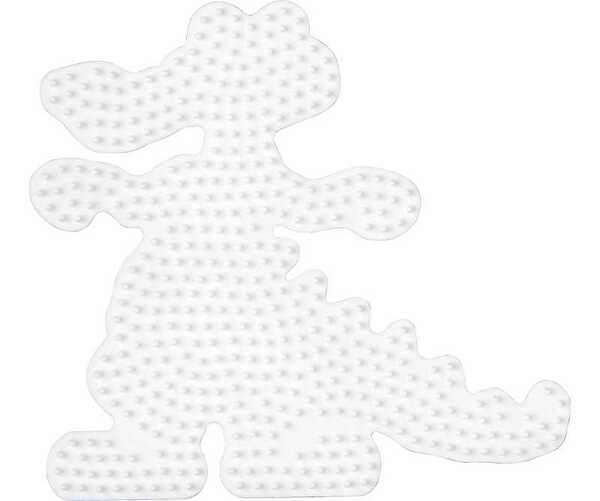 Hama midi perlebrett krokodille hvit - Hama