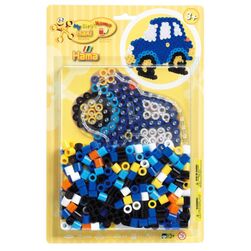 Hama Maxi Perlesett blisterpakke 250 perler - Bil Bil - hama