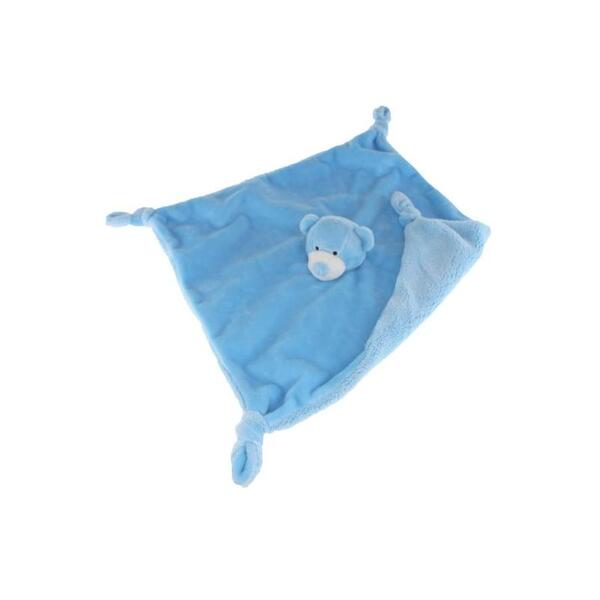 KOSEKLUT BAMSE BLÅ 28x28CMTINKA BABY blå  - Tinka