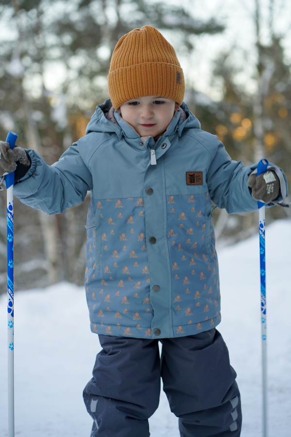 Kattnakken Vinterjakke barn  Hav - Kattnakken