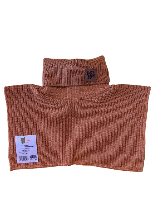 Kattnakken Hals Merinoull barn Honning - Kattnakken