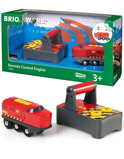 BRIO World RC-lokomotiv med kontroll - 33213  RC-lokomotiv med kontroll - Brio
