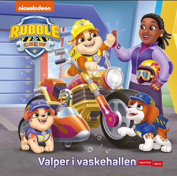 Rubble & Crew - Valper i vaskehallen (tynne blad) Valper i vaskehallen - Paw Patrol